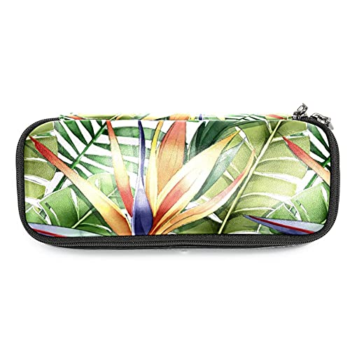 Estuche organizador de gran capacidad, estuche de cuero para estudiantes, doble cremallera, estuche para lápices, diseño de sirena, pulpo, caballito de mar, tortuga, Multicolor 9,