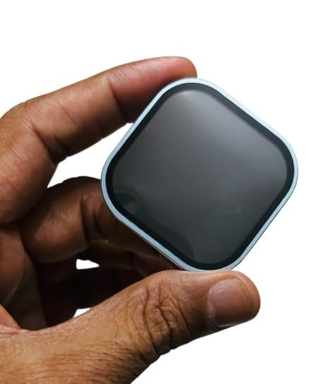 Image of FabeKee Tempered Glass Camera Lens Protector For 9H Hardness, Full Coverage Anti Scratch Camera Metal Ring (For realme 16 pro plus /Blue)