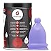 Bfree Menstrual Cup Leak-Free Reusable Eco-Friendly Period Cups for Feminine Hygiene Tampon and Pad Alternative for Teen & Women