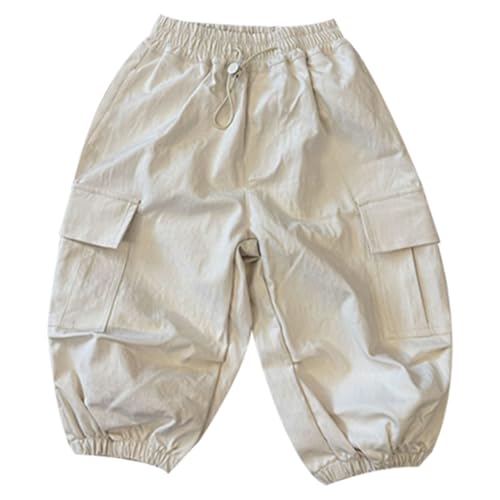 Boys Cargo Shorts for Active Kids Lightweight Elastic Waist Non-restrictive Summer Outdoor Apparel Comfortable