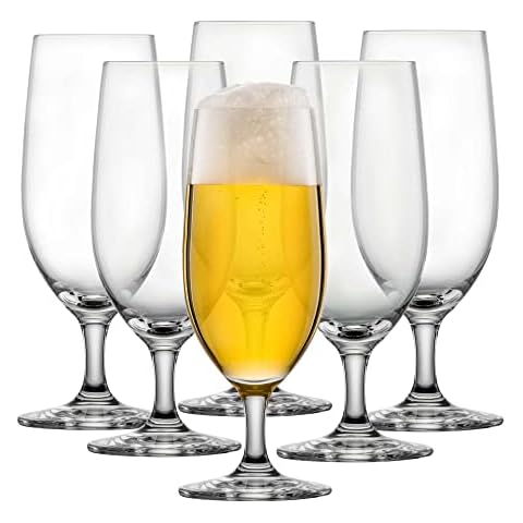 SCHOTT ZWIESEL Biertulpe Classico 0,3 l (6er-Set), klassische Biergläser für Pils, spülmaschinenfeste Tritan-Kristallgläser, Made in Germany (Art.-Nr. 106296 ) Cover