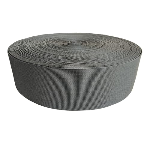 Cinta Gruesa de Polipropileno 100 mm, Correa Negra Gruesa de 2 Yardas para sillas de jardín, Correas de Carga para Equipaje Exterior