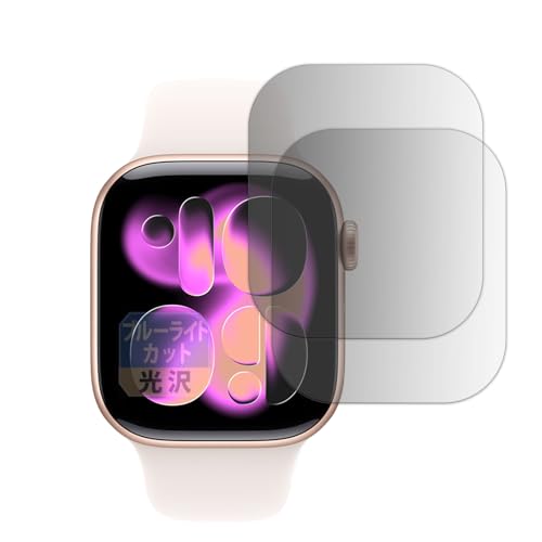 Leipsden tB Apple Watch Series 11 (42mm) (2Zbg) Ή یtB ȖʑΉ u[CgJbg TPU dl ȏCf {