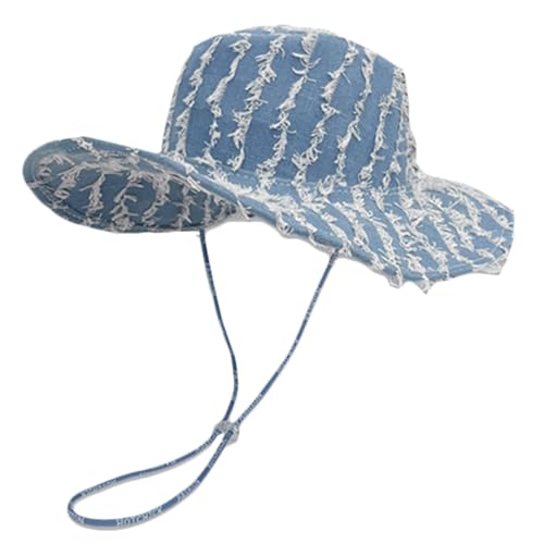 Chapeau de pêcheur femme anti-UV pliable pour camping et plage