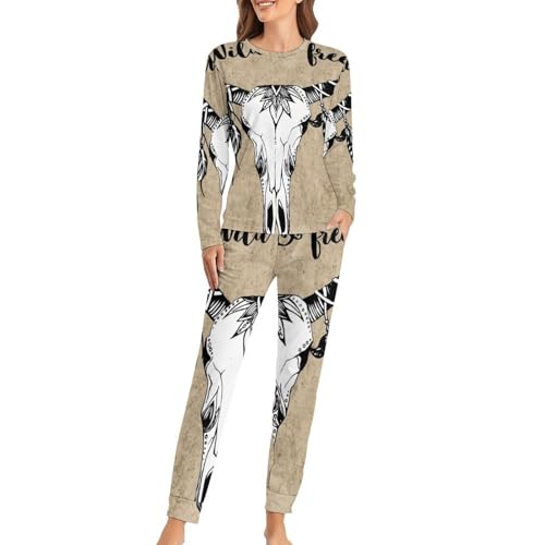 Pyjama femme animaux sauvages idéal pour vos soirées cocooning et nuits d'hiver