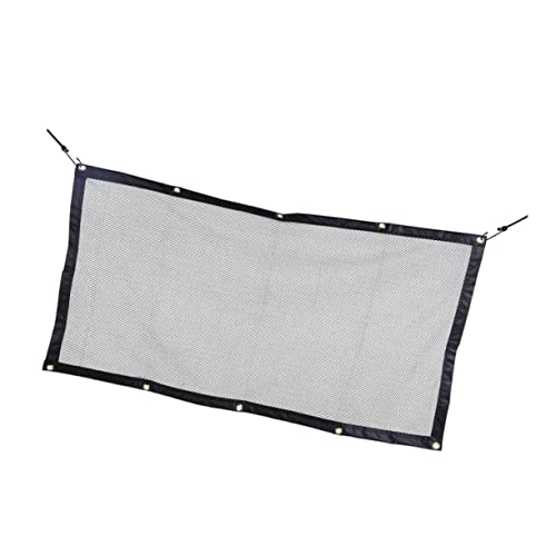 Garneck Dog Safety Fence Pet Mesh Barrier Car Separation Net Easy to Set up for Pet Travel