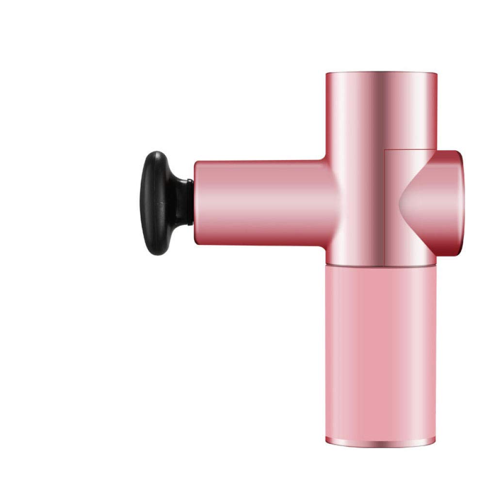 Pistola massaggiante per Atleti, Sollievo dal Dolore, Relax, Mini massaggiatore Portatile per la Fascia Muscolare, massaggiatore Elettrico Silenzioso - Rosso, Motore brushless