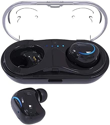 Kopfhörer Kabellos, Bluetooth 5.0 in-Ear Kopfhörer mit Mikrofon 156H Spielzeit mit USB-C LCD Ladekoffer, Wireless Stereo Sound IPX7 Wasserdicht Ohrhöre-11-14-08 Cover