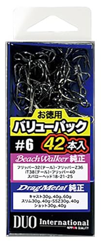 デュオ DUO 純正トレブルフック バリューパック #6