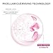 Garnier Micellar Water with Rose Water and Glycerin, Hydrating Facial Cleanser & Makeup Remover, For All Skin Types, Vegan, Cruelty Free, 13.5 Fl Oz (400mL), 1 Count