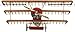 Artesanía Latina – Wooden & Metal Aircraft Model Kit – World War I German Fighter, Triplane Fokker Dr. I, Red Baron – Model 20350, 1:16 Scale – Models to Assemble – Advanced Level