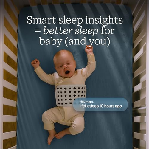 Image of Nanit Pro Smart Baby Monitor with Flex Stand and Wall Mount - 1080p HD Video, Sleep Tracking, 2-Way Audio, Sound /Motion /Cry Notifications, Night Vision - for Home & Travel