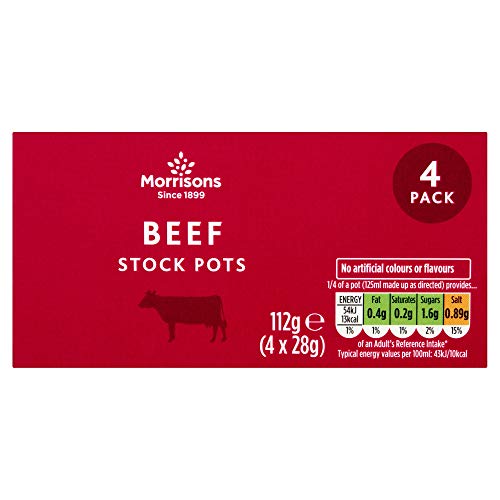 Morrisons Beef Stock Pots 112 g