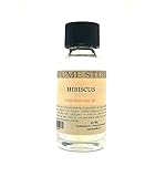 Pure Perfume Oil for Perfume Making, Personal Body Oil, Soap, Candle Making & Incense; Splash-On Clear Glass Bottle. Premium Quality Undiluted & Alcohol Free (1oz, Hibiscus)