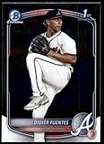 2025 Bowman Chrome Prospects #BCP-87 Didier Fuentes Atlanta Baseball Card - Sportscard Superstore