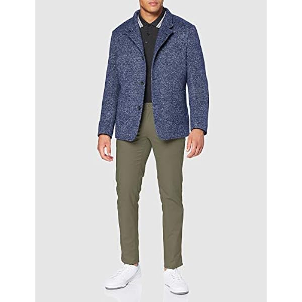 BRAX Style Fabio in Hi-Flex: Super Elastico Slim Chino Pantaloni, Verde, 31 W/32 L Uomo