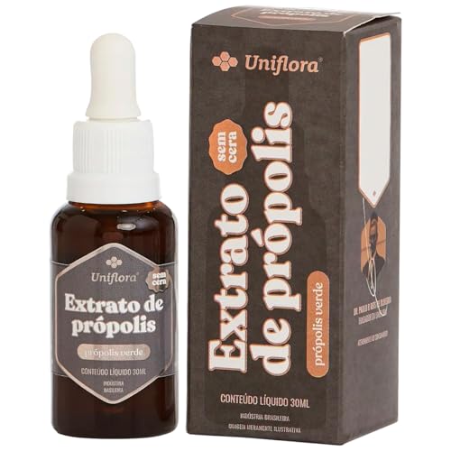 Extrato de Própolis Verde SEM CERA- UNIFLORA - 30ml