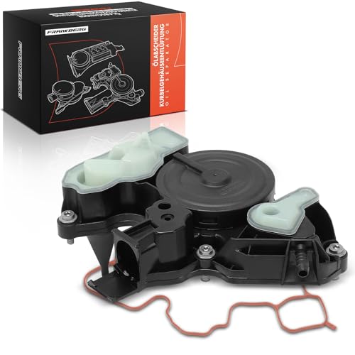 Frankberg Crankcase Breather Vent Hose Valve Intercooler Turbo Hose with Gasket Screws Engine Valve Cover Upper Compatible with Golf VII 5G1 BE1 BE2 BQ1 P.a.s.s.a.t 3G2 CB2 Replace# 06K103495Q