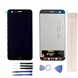 JayTong Digitizer Ecran LCD D'affichage + �cran Tactile Verre Assembl� Remplacement + Outils pour Ulefone Paris/Ulefone Paris X Noir
