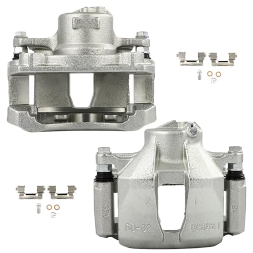 Image of SCITOO 19B6041 19B6040 Front Left & Right Disc Brake Calipers w /Bracket Fit For Lexus For GS300 2006,For Lexus For IS250 2009-2015, Single Piston