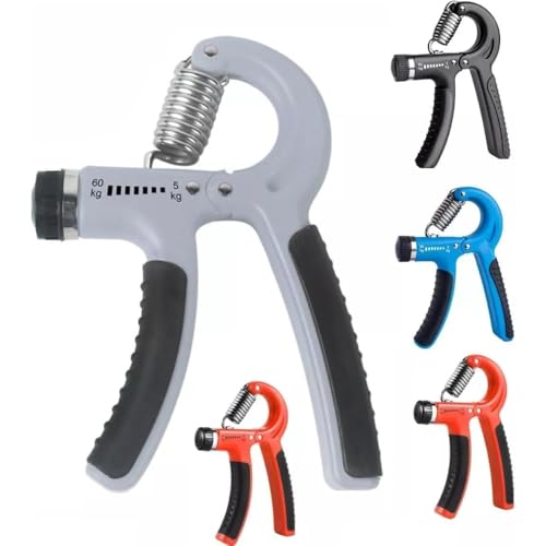 Hand Grip Ajuste 5kg A 60kg Fisioterapia Exercício Antebraço Cores Sortidas