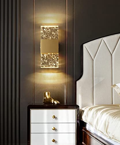 Lámpara LED de pared transparente WQHPLMD para salón y estudio moderno 6