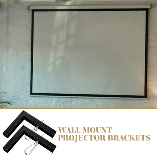 Soporte de Pared para Proyector Ajustable con Gancho de Extensión Libre para Escuadra 7