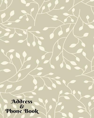 Address & Phone Book: Birthdays & Address Book for Contacts, Addresses, Phone Numbers, Email, Alphabetical Organizer Journal, Diary, Notebook, For ... Volume 29 (Contact Address Log Books) Paperback – 21 May 2017