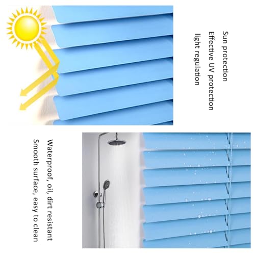 Persianas venecianas de aluminio para ventanas: control de luz horizontal opaco 4