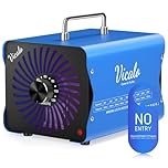 Vicalo Ozone Generators 30000mg/h, Ozone Generator with 120 Min Timer Ozone Machine for 300 ㎡ Room, Air Purifier for Home Pet Car Smoker Kitchen