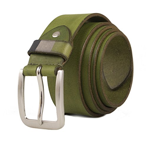 Zerimar Cinturón Piel Hombre | 4 cm Ancho