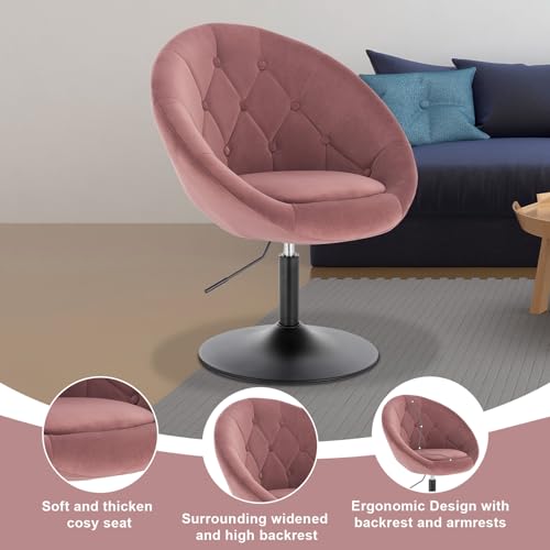 Cocktailsessel Woltu Loungesessel mit Armlehne und Höhenverstellung