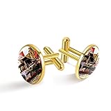 Personalisierung: Klassischer Stil mit einzigartigen Designs, diese Manschettenknöpfe sind ideal für alle, die nach einer Möglichkeit suchen, ein Statement zu setzen.