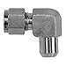 Brennan Industries N2525-08-08-SS Stainless Steel 90 Degree Elbow Double-Ferrule Tube Fitting, 1/2" Pipe Weld Male Thread, 1/2" Tube x 1/2" Butt Weld (Pack of 2)