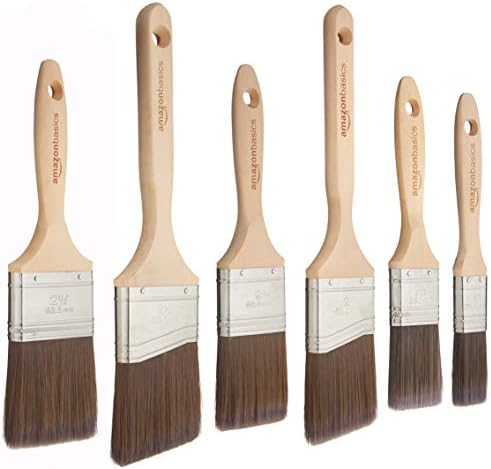 Amazon Basics Master Pro Paint Brush Set - 6 brushes