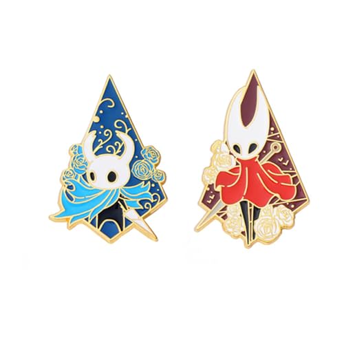 JXGZHNYL The Hollow Knight Statue, de Bureau, décoration de gâteau, décoration de boîtier d'ordinateur (Badge)