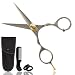 ONTAKI Premium Hand Forged Barber Salon Japanese Steel Hair Beard Mustache Shears Scissors for Bangs Haircuts