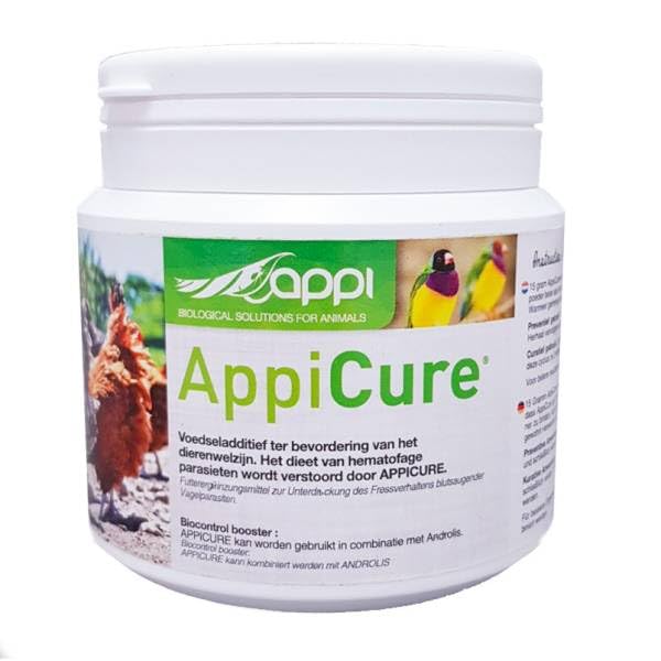 Appicure desparasitante Ácaro Rojo | Alimento complementario para pájaros | Repele los piojos rojos | Origen 100% natural