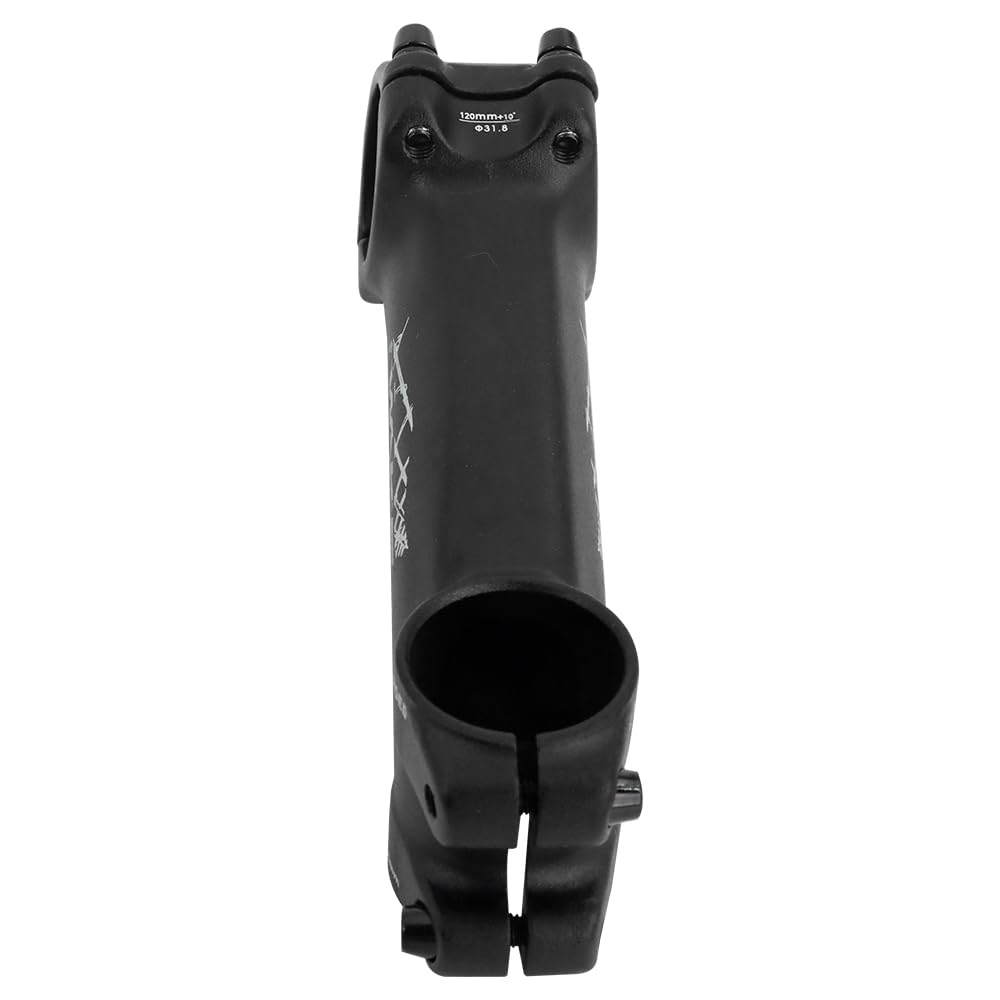 CYSKY 10 Gradi Attacco Manubrio 31,8 60/70/80/90/100/110/120/130mm Attacco MTB Attacco Manubrio Mountain Bike per Bicicletta, Bici da Strada, MTB, BMX, Ciclismo