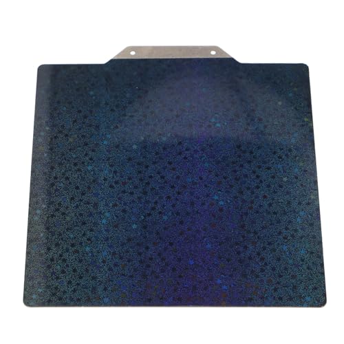 ViaGasaFamido 120 * 120MM Double Sided PEI Textured Magnetic Build Plate Kit and PEY Sheet Printing Platform Suitable fo