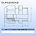 CLFCZYCXD-PG7 Waterproof Cable Gland, 20 Pack, IP68 Rated, Adjustable 3-6mm Nylon Cable Glands with Gaskets for Outdoor, Industrial, and Marine Use, Black (PG7)