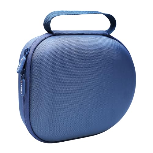 Image of Headphone Headset Case Compatible with JBL, Beats, Sony, Soundcore Anker, Raycon, TOZO, SteelSeries, Logitech, Jabra, Bose, Audio-Technica, Sennheiser Headphones, Blue+Black