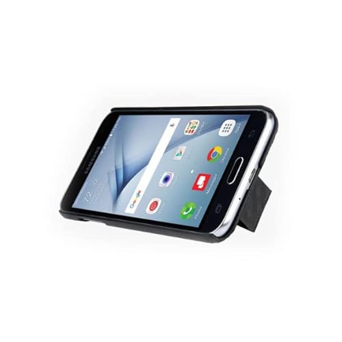 Verizon Rubberized Shell Holster For  Samsung Galaxy J3 V - Black #TOP1