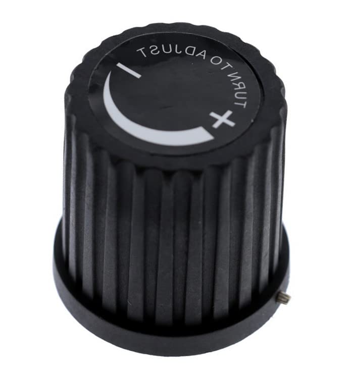 5140160-28 Black Rotary Manual Flush Mount 1-way Metal Contact Electronic Switch Knob for Porter Cable Air Compressor C2002 C2004 C2005 C2025 C6001 DWFP55126 PCFP02003 STFP12799
