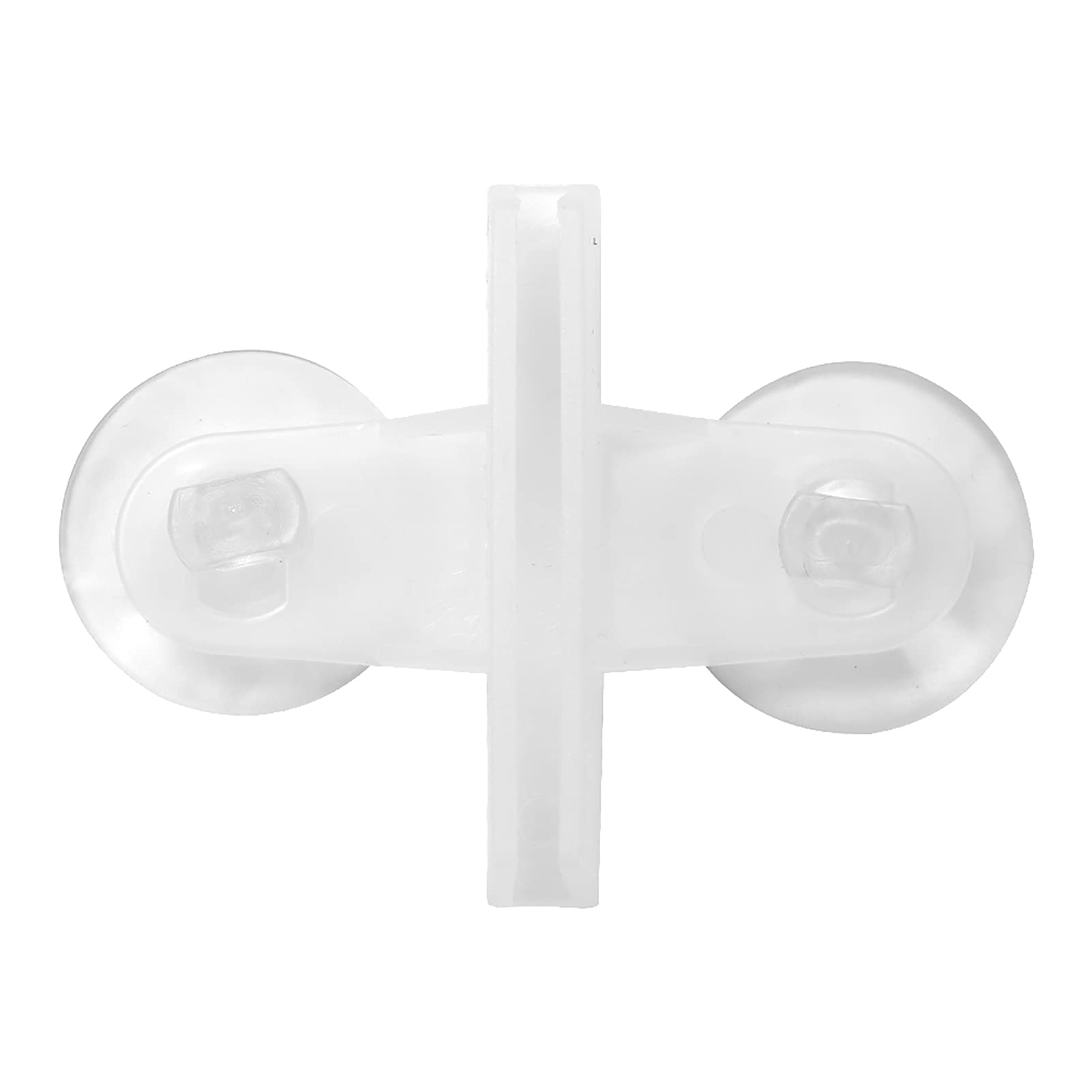 20Pcs Aquarium Ventouses Diviseur Ventouse de Gel de silice pour la séparation Supports en Verre de réservoir de Poissons Support de Clip Support de diviseur