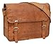 Price comparison product image Gusti Leder nature"John 17" Genuine Leather Messenger Shoulder Satchel Business Office Vintage College University 17" Laptop Bag Unisex Brown U28