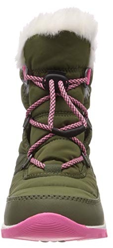 SOREL - Youth Whitney Short Lace Waterproof Snow Boots for Winter with Faux Fur Cuff2