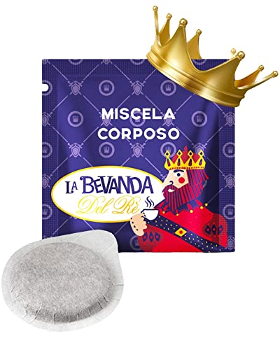 La Bevanda Del Rè - 150 Caffe Cialde ESE 44MM, Caffè Cialde Miscela CORPOSA, Compatibili Con Macchina Caffe Cialde Caffe…