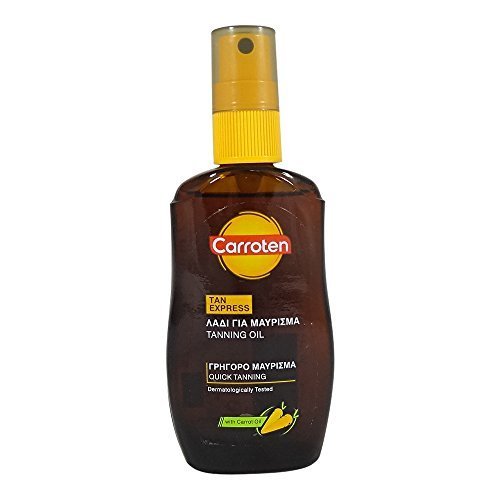 Carroten Tan Express Tanning Oil with Carrot Oil 50ml Amazon.in Beauty
