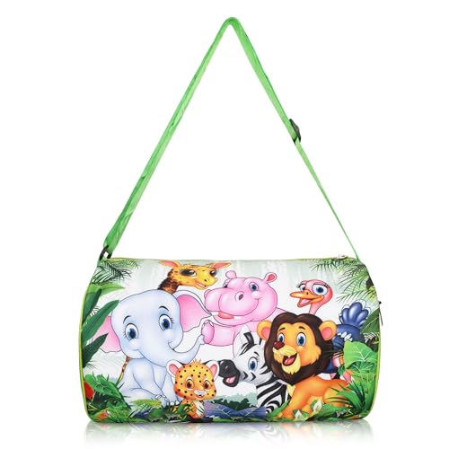 Image of Stylbase Kids Duffle Travel Bag | Durable Lightweight Polyester Sports & Gym Kids Luggage Carry Bag for Boys & Girls | Travelling Bag for Swimming, Dance, School & Weekend Trips